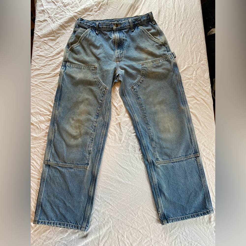 Carhartt B73 Double Knee Carpenter Jeans 33x30